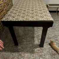 میز نهارخوری چوبی ۸ نفره