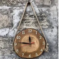 ساعت چوبی ورزینی|ساعت|فولادشهر, مسکن مهر فولادشهر|دیوار