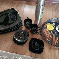 بشقاب و فنجان شب و روز اصل و کاملا نو