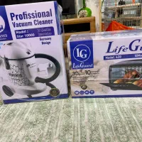 گاز رو میزی و جارو برقی و آون توستر