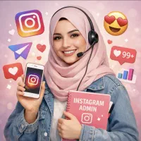 ادمین اینستاگرام غیرحضوری