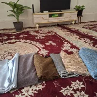 چند قواره پارچه ته طاقه دونه ای ۵۰۰