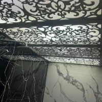 غرنیز PVC ترموال ماربلشیت سقف کاذب آسمان مجاری|مصالح و تجهیزات ساختمان|ری, فیروزآبادی|دیوار