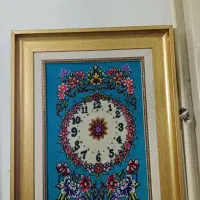 تابلو فرش ساعت