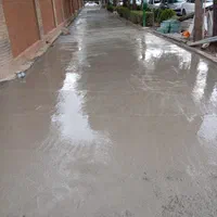 بتون ریزی با ماله برقی