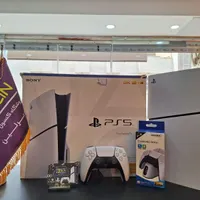 PS5اسلیم درایو اروپا با پایه شارژر تک دسته|کنسول، بازی ویدئویی و آنلاین|قم, زنبیل آباد|دیوار
