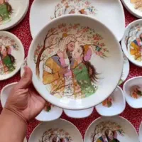 فروش ملامین قدیمی|ظروف سرو و پذیرایی|اسلامشهر, چیچکلو|دیوار