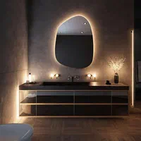 فروش ویژه آینه روشویی دفرمه|آینه|اصفهان, رهنان|دیوار