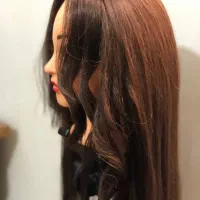 کله مانکن طبیعی برای شینیون وبافت