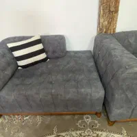 دو دست مبل بسیار شیک و تمیز|مبلمان خانگی و میز عسلی|بروجرد, |دیوار