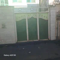 درب آهنی ماشین رو وزن سنگین