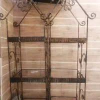 گل و پایه ی گل|گل مصنوعی|نیشابور, گنبد سبز|دیوار