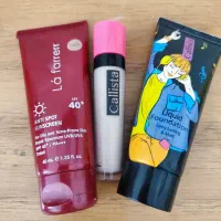 تعدادی عطر لاک کرمپودر کانسیلر و ضدآفتاب