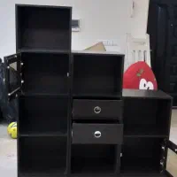 کتابخانه ی طبقه ای|کتابخانه، شلف، قفسه‌های دیواری|تهران, حکیمیه|دیوار