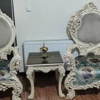 مبل ۷ نفره و همراه با آینه و کنسول|مبلمان خانگی و میز عسلی|تهران, شهرک شریفی|دیوار