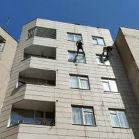 پیچ ورولپلاک رول پلاک کردن سنگ نما بدون داربست|خدمات پیشه و مهارت|پاکدشت, پاکدشت (مامازند)|دیوار