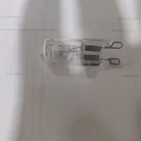 لوستر خطی استیل با کریستال اویز