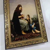 فروش دوعدد تابلو فرش (تاجگذاری و بام تهران)