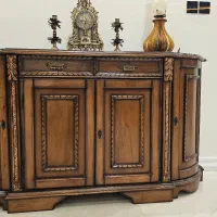 کنسول چوبی