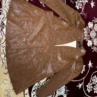 پافر براق و پالتو چرم عروسکی پوست ماری|لباس|کردکوی, |دیوار