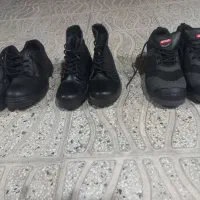 سه جفت کفش چرمی|کیف، کفش، کمربند|فراشبند, |دیوار