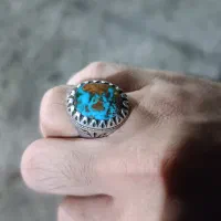 انگشتر فیروزه نیشابور اصل