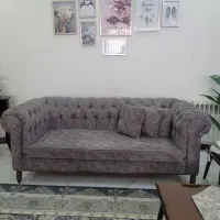 مبل ۷ نفره راحتی+جلومبلی+۲تاعسلی در حد نو|مبلمان خانگی و میز عسلی|تهران, تهرانسر مرکزی|دیوار