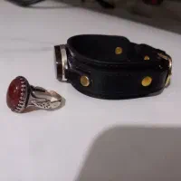 دستبند و انگشتر نقره|جواهرات|خرم‌آباد, |دیوار