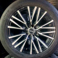 رینگ شاخ گوزنی رخ تراش مشکی 16