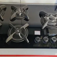 اجاق گاز صفحه‌ای نگین الماس (چکی بدون سود)