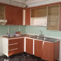 کاببنت آشپزخانه همراه هود و سینک ظرفشویی|آب‌چکان و نظم‌دهنده ظروف|زاهدان, |دیوار