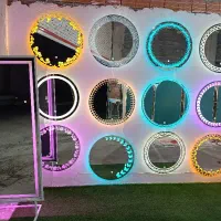 آینه بکلایت لمسی دایره ای آینه روشویی|آینه|ارومیه, |دیوار