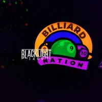 تابلو بلکلایت با طرح مربوط به بیلیارد Blacklight|تابلو، نقاشی، عکس|تهران, دریاننو|دیوار