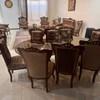 فروش مبلمان سلطنتی به همراه ناهار خوری|مبلمان خانگی و میز عسلی|سیرجان, |دیوار