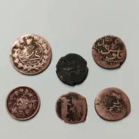 شش عدد سکه تاریخی