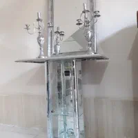 آیینه شمعدان تمام شیشه و آیینه