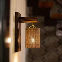 لوستر چوبی|لوستر و چراغ آویز|اهواز, کیان اباد|دیوار