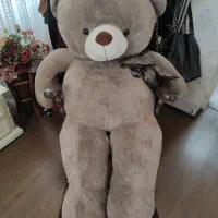 عروسک خرس قهوه‌ای بزرگ