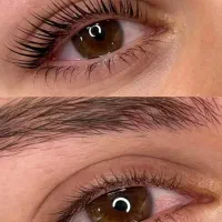 مدل لیفت و لمینت مژه و‌ ابرو فقط هزینه مواد|خدمات آرایشگری و زیبایی|رشت, لاکانی|دیوار