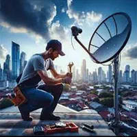 نصب آنتن،نصاب آنتن،نصب براکت،فروش گیرنده،تعمیرات|خدمات پیشه و مهارت|شیراز, گل سرخ|دیوار