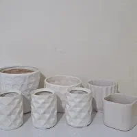 ۷عدد گلدان سرامیکی