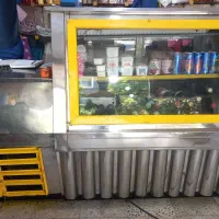 یخچال خوابیده ویترینی بغل دار