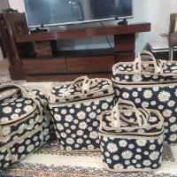 ست ۴تیکه ساک فلاسکی و کیف حمل ساک مسافرتی