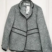 کت زنانه طرحد دار مارک primod نو و‌ تگ دار