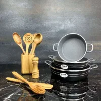 سرویس ماهیتابه گرانیتی ژیوار(سه تابه گرانیتی)