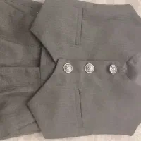 جلیقه و شلوار پارچه ای