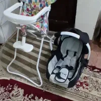 کریر وصندلی غذا خوری|کالسکه و لوازم جانبی|چهاردانگه (تهران), |دیوار