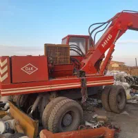 بیل مکانیکی لاستیکی