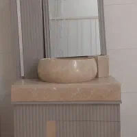 روشویی دیواری کاسه سنگی ۴۰ در ۶۰