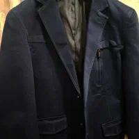 کت تک سرمه‌ای مردانه سایز 48